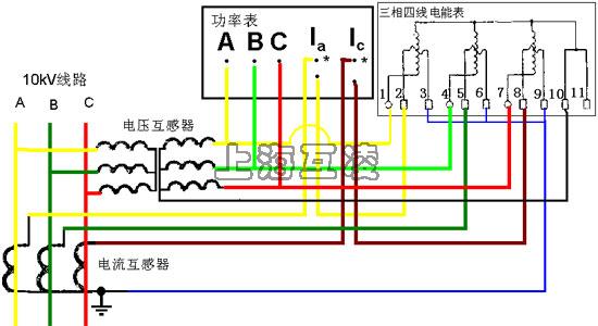 电流互感器接线图