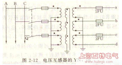 电压互感器接线图_操作维修