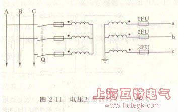 电压互感器接线图_操作维修